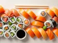 Ile kcal ma rolka sushi? Zaskakujące różnice w kaloryczności!