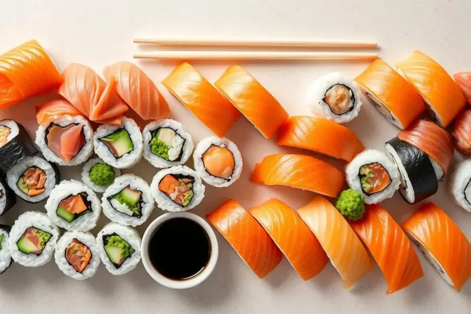 Ile kcal ma rolka sushi? Zaskakujące różnice w kaloryczności!