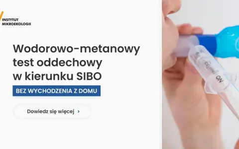 Test oddechowy w kierunku SIBO, który można wykonać w domu. Pomaga zdiagnozować problemy z jelitami.