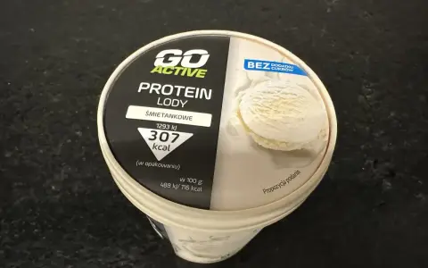 Lody proteinowe Gelatelli śmietankowe bez dodatku cukrów. Gdzie kupić? 307 kcal w opakowaniu.